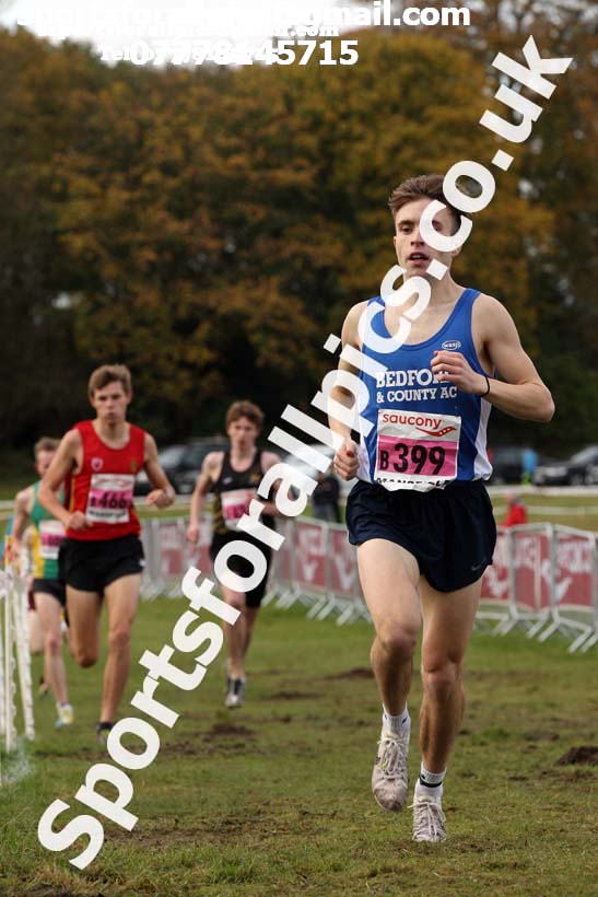 Mens junior National Cross Country Relay, Berry Hill Park, Mansfield. Photo:  David T. Hewitson/Sports for All Pics